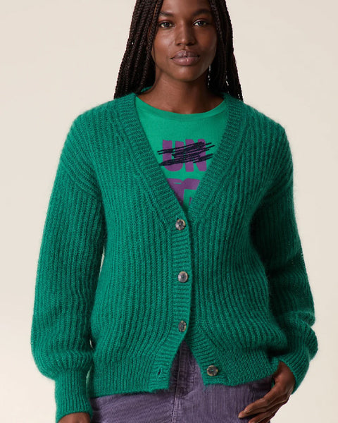 Manou Cardigan Green