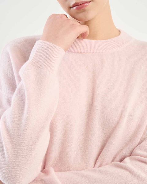 Mapoupette Cashmere Crew Jumper Powder