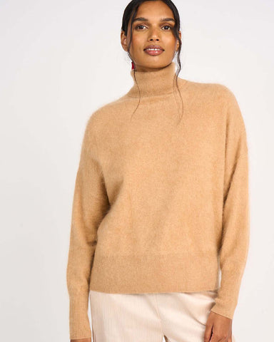 Mareine Roll Neck Camel