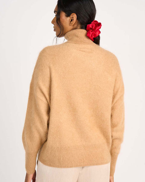 Mareine Roll Neck Camel