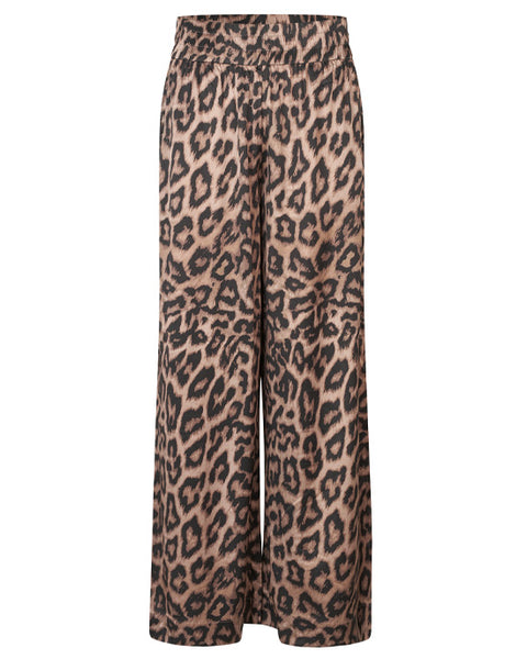 Margo Silk Trousers Animal