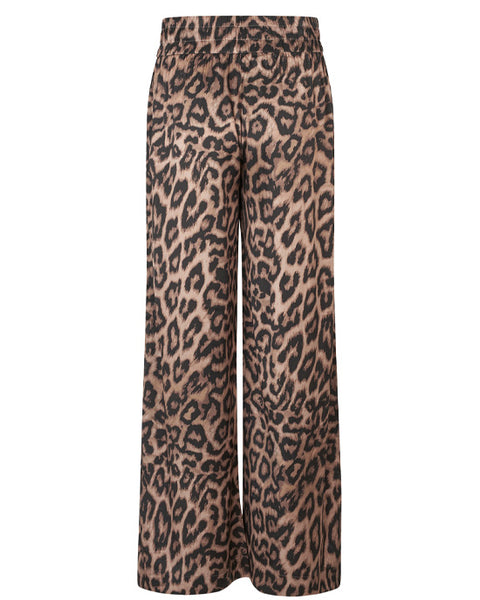 Margo Silk Trousers Animal