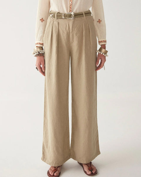 Marisa Linen Trousers Desert