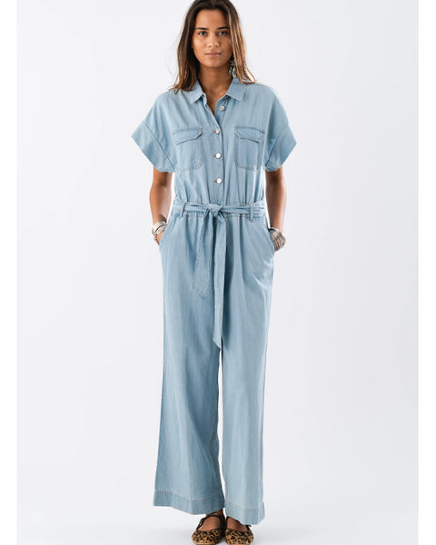 Mathilde Jumpsuit Blue