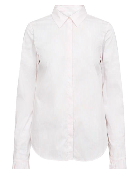 Mattie Flip Stripe Shirt Ballet Slipper - shopatstocks
