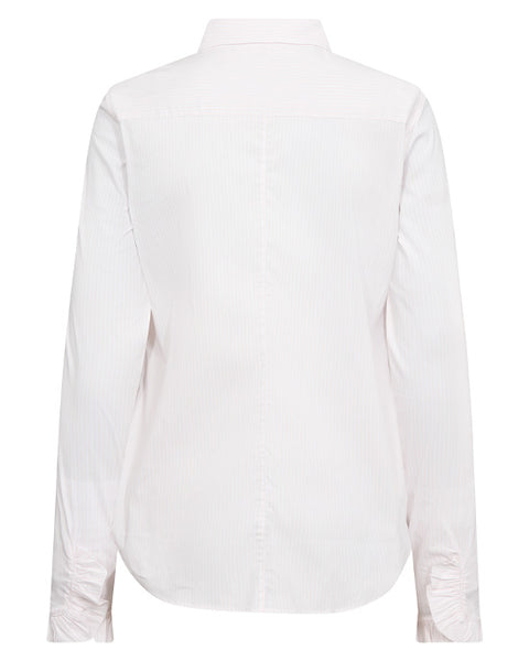 Mattie Flip Stripe Shirt Ballet Slipper - shopatstocks