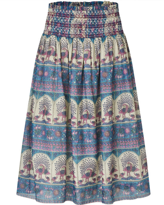 Myra Skirt Blue Print - shopatstocks