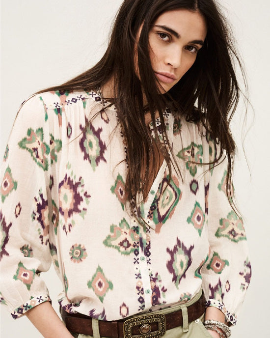 Odelie Blouse Ecru - shopatstocks