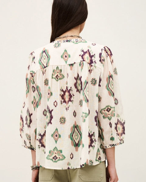 Odelie Blouse Ecru - shopatstocks