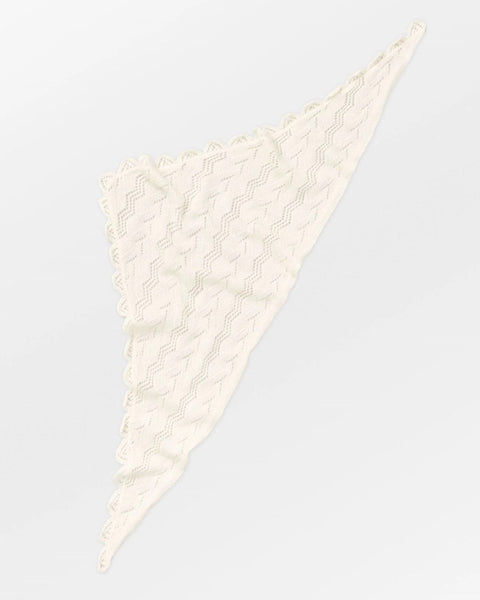 Opany Triangle Scarf Birch White