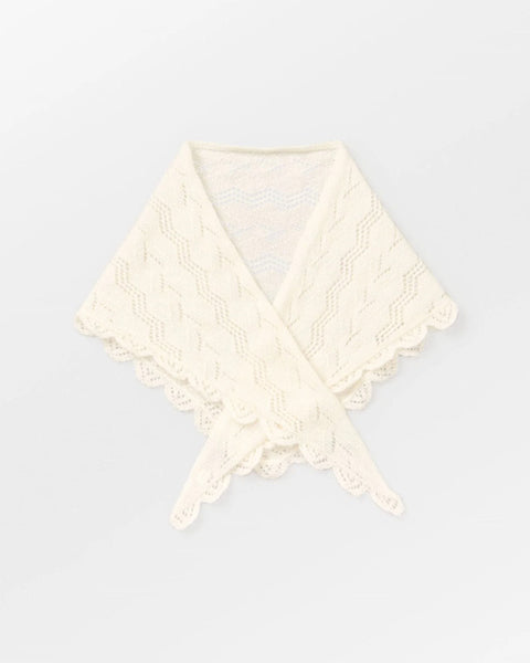 Opany Triangle Scarf Birch White