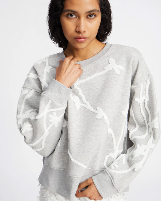 Pawi Sweatshirt Light Grey