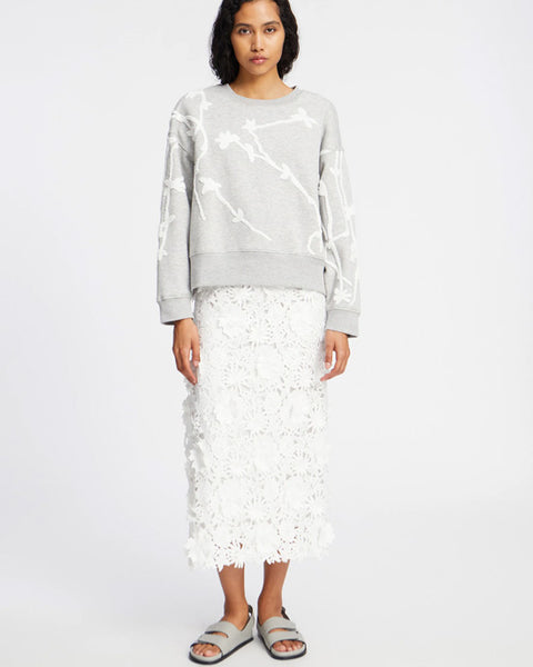 Pawi Sweatshirt Light Grey