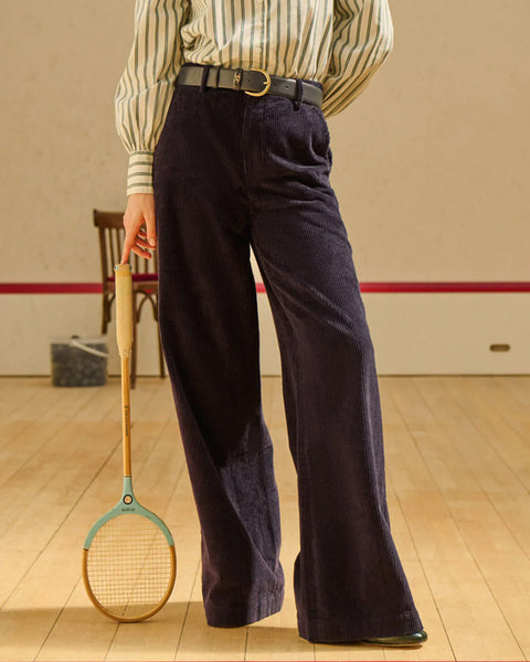 Pedro Cord Trousers Navy