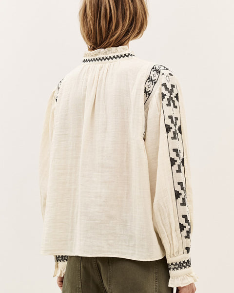Pidma Blouse Ecru
