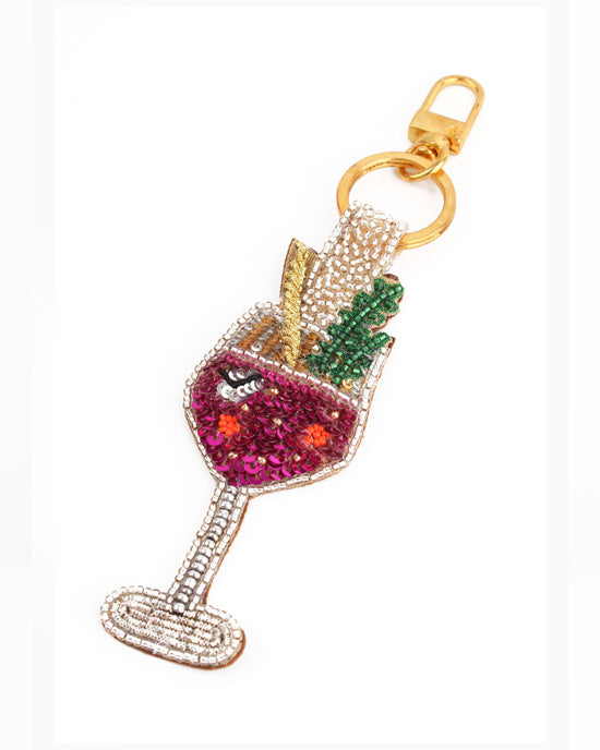 Pink Fizz Key Ring