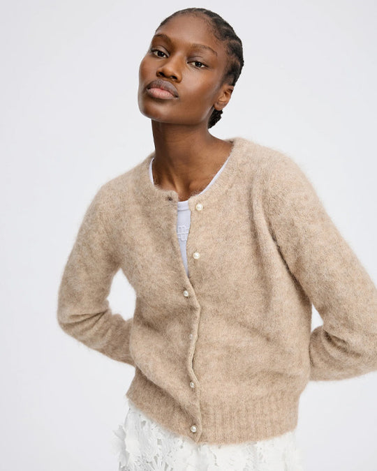 Povilla Cardigan Sand