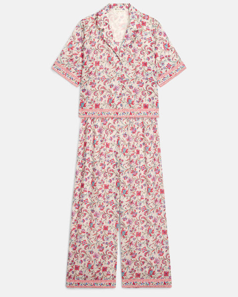 Pyjama Set Louka Cream Floral Haven - shopatstocks