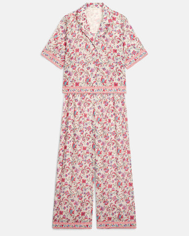 Pyjama Set Louka Cream Floral Haven - shopatstocks