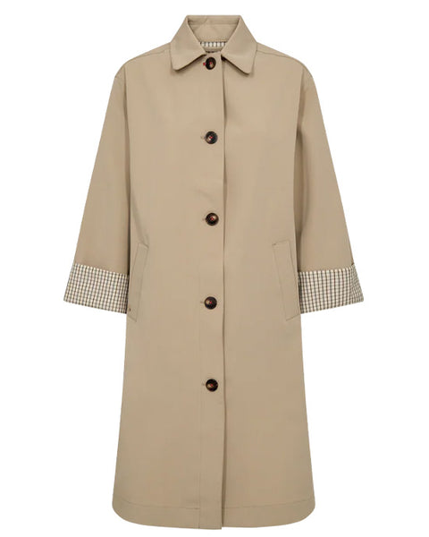 Riko Bora Trenchcoat Twill - shopatstocks