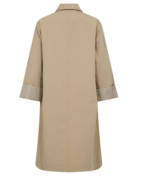 Riko Bora Trenchcoat Twill - shopatstocks