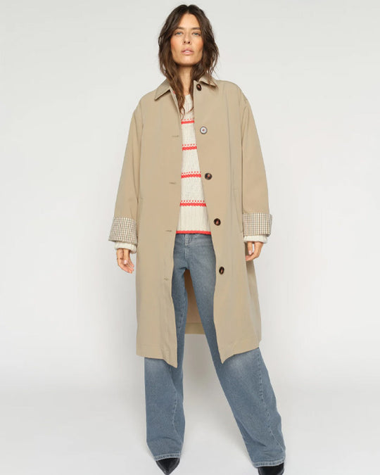 Riko Bora Trenchcoat Twill