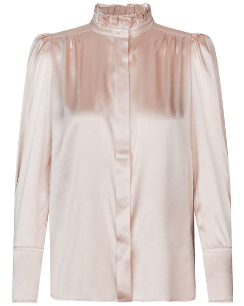 Roberta Silk Blouse Champagne