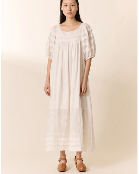 Rosaly Dress White - shopatstocks