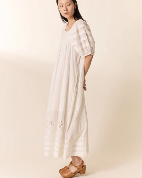 Rosaly Dress White - shopatstocks
