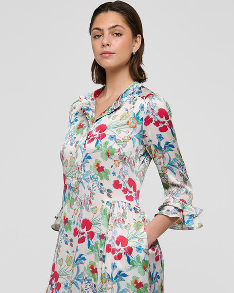 Rosanna Dress Fleurette Leche - shopatstocks