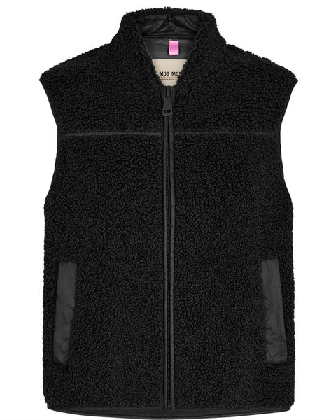 Rowe Teddy Waistcoat Black