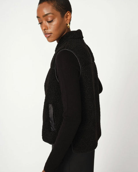 Rowe Teddy Waistcoat Black