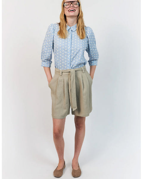 Ruth Shorts Beige - shopatstocks