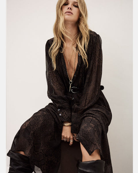 Sahara Dress Marron