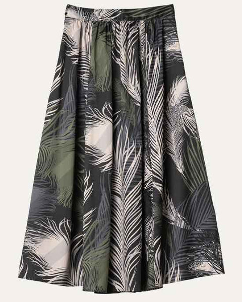 Samira Skirt Feather Black