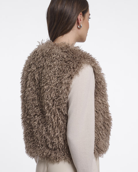 Sensy Gilet Mocha Latte