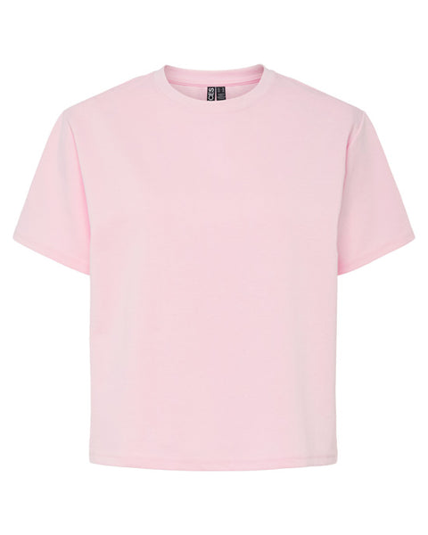 Skylar Tee Crew Neck Rose Pink