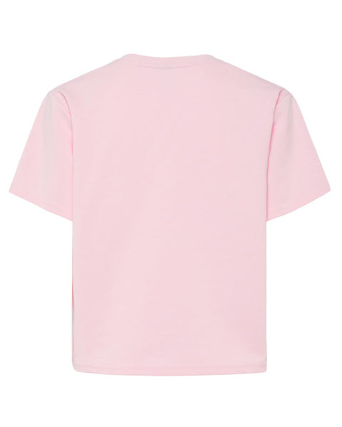 Skylar Tee Crew Neck Rose Pink