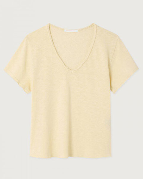 Sonoma V Neck Tee Vanille Vintage