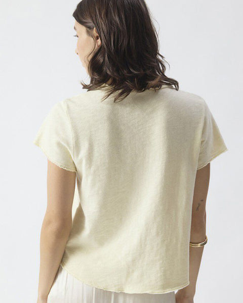 Sonoma V Neck Tee Vanille Vintage