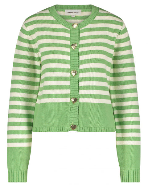 Stine Cardigan Pea Green