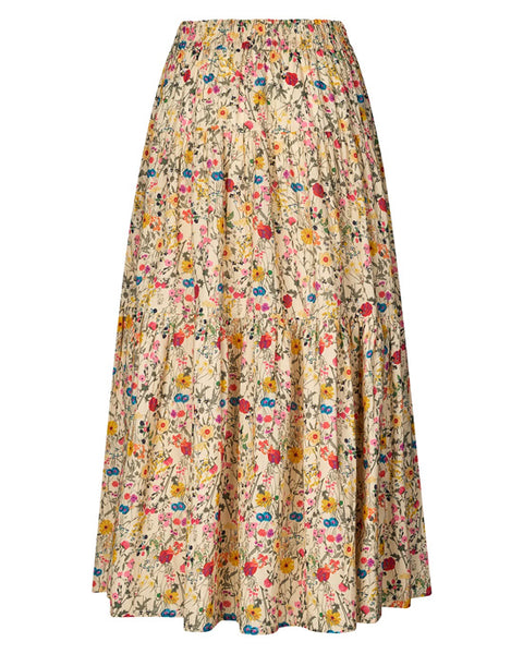 Sunset Skirt Maxi Flower Print - shopatstocks