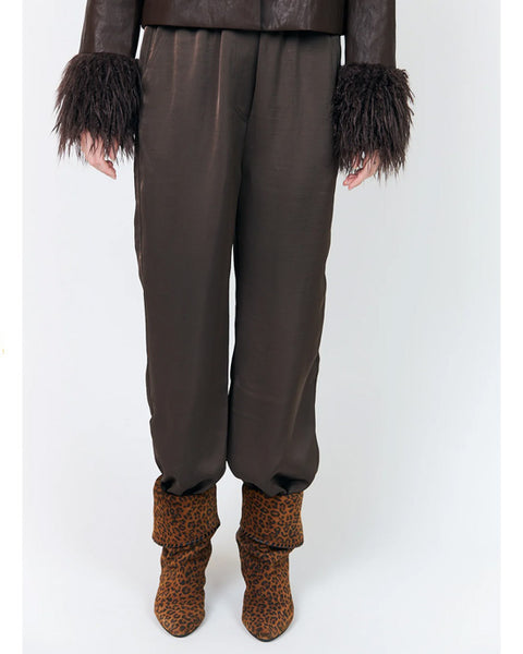 Talma Pants Dark Mokka