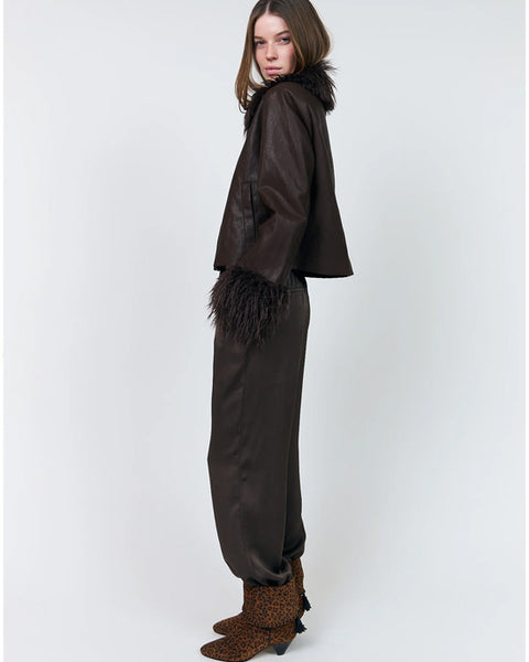 Talma Pants Dark Mokka