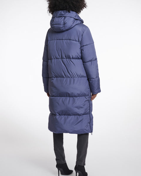 Tessa Long Coat Blue Shadow