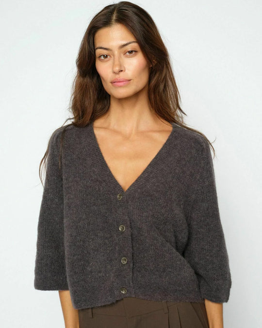 Thora Lizet Knit Cardigan Subterranean