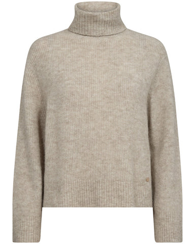 Aidy Thora Rollneck Knit Feather Gray