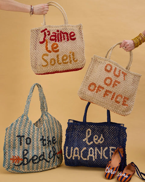 To The Beach Tote Bag Stripe - shopatstocks