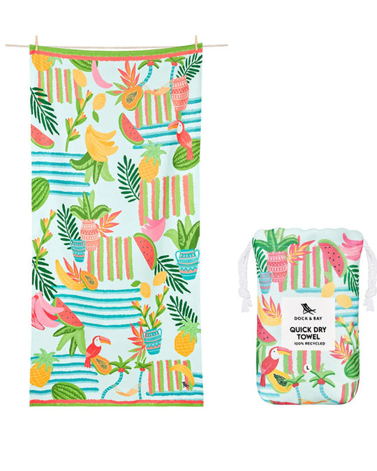 Dock & Bay Towel - Tropicana Treat