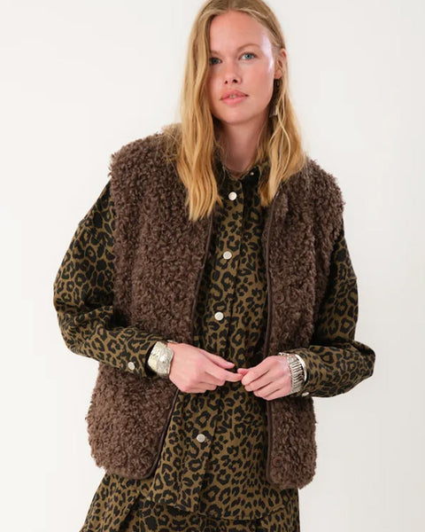 Vada Vest Dark Mokka